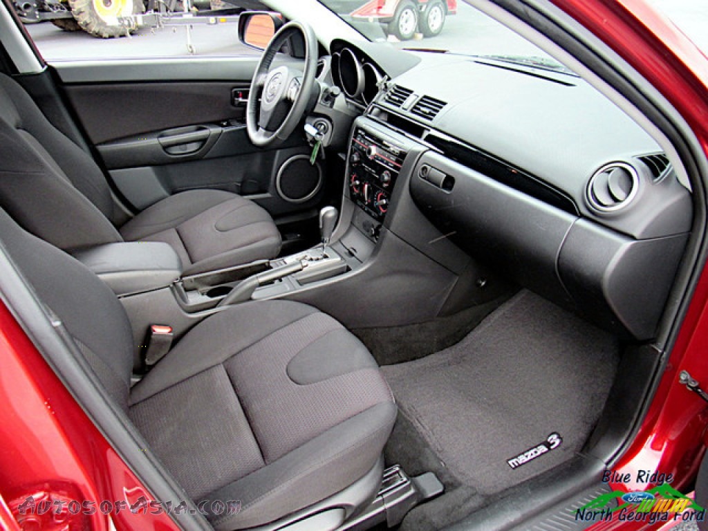 2008 MAZDA3 s Sport Hatchback - Copper Red Mica / Black photo #26