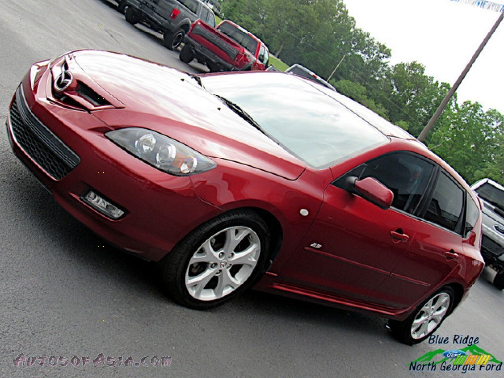 2008 MAZDA3 s Sport Hatchback - Copper Red Mica / Black photo #28