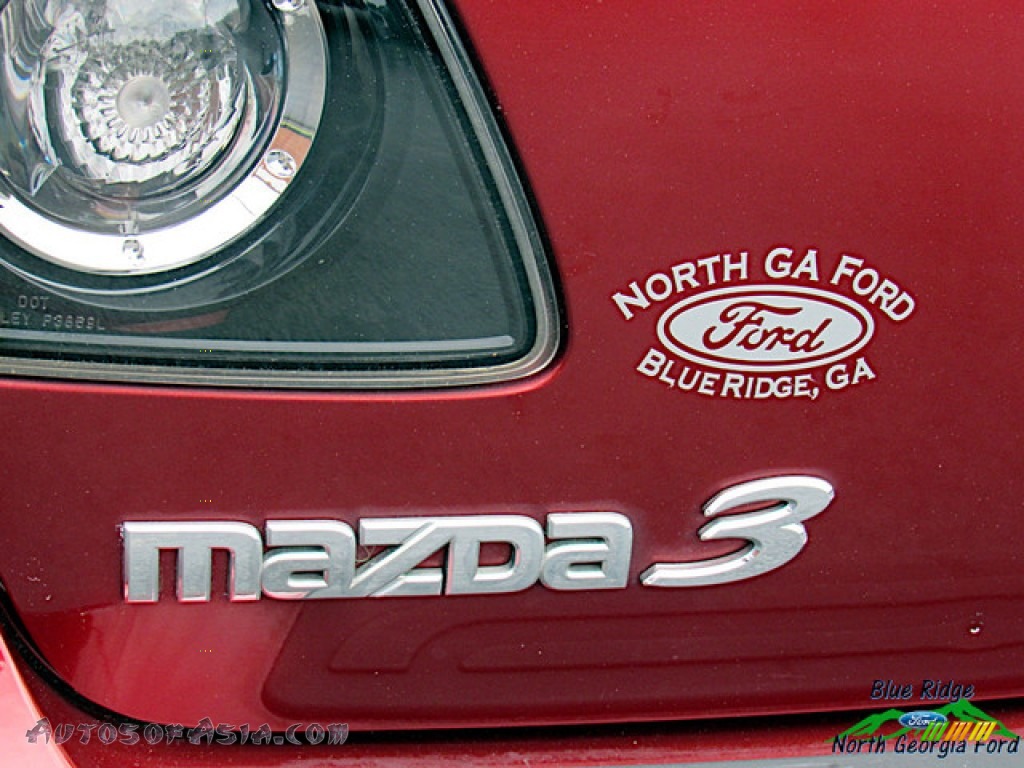 2008 MAZDA3 s Sport Hatchback - Copper Red Mica / Black photo #32