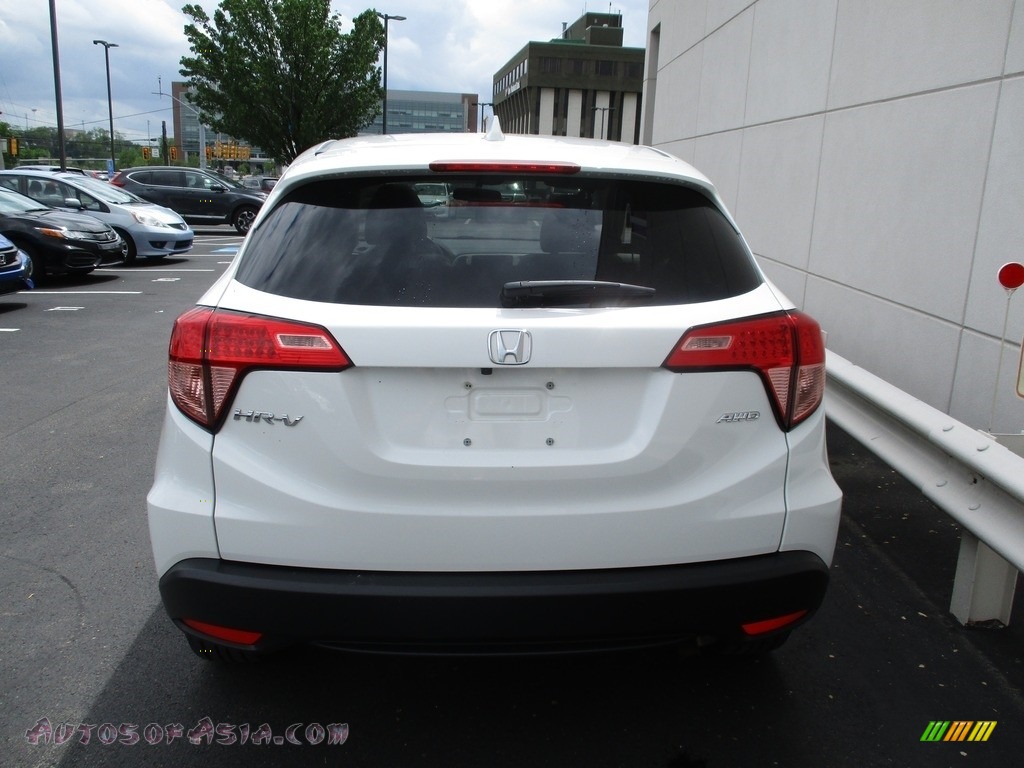 2017 HR-V EX AWD - White Orchid Pearl / Gray photo #4