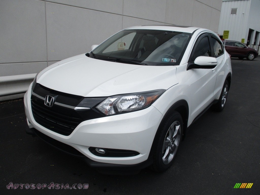2017 HR-V EX AWD - White Orchid Pearl / Gray photo #10