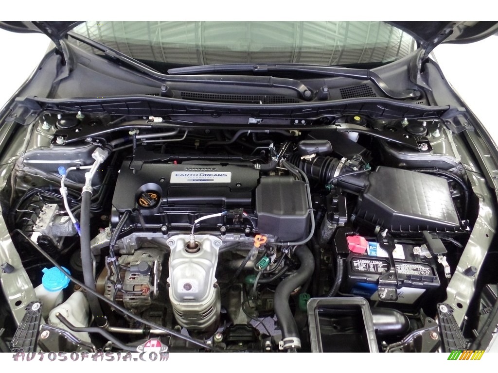 2014 Accord EX-L Sedan - Hematite Metallic / Black photo #39