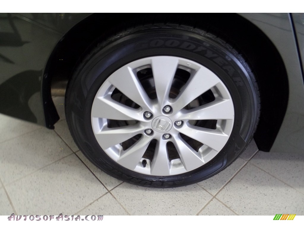 2014 Accord EX-L Sedan - Hematite Metallic / Black photo #42