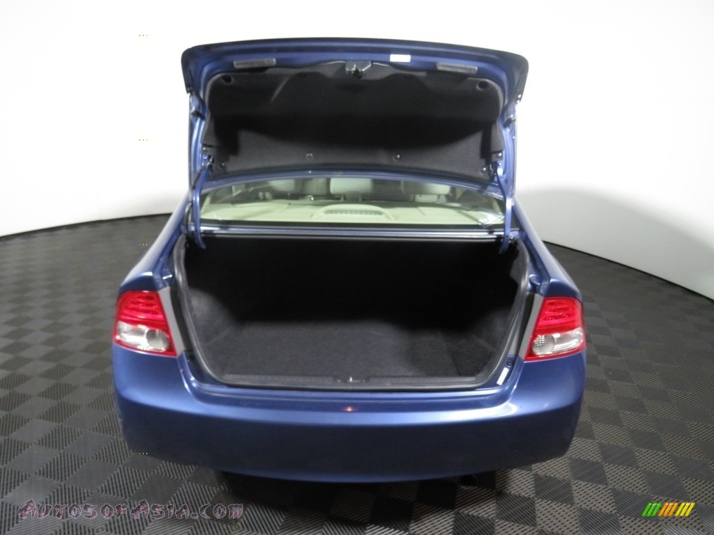 2010 Civic Hybrid Sedan - Atomic Blue Metallic / Gray photo #12