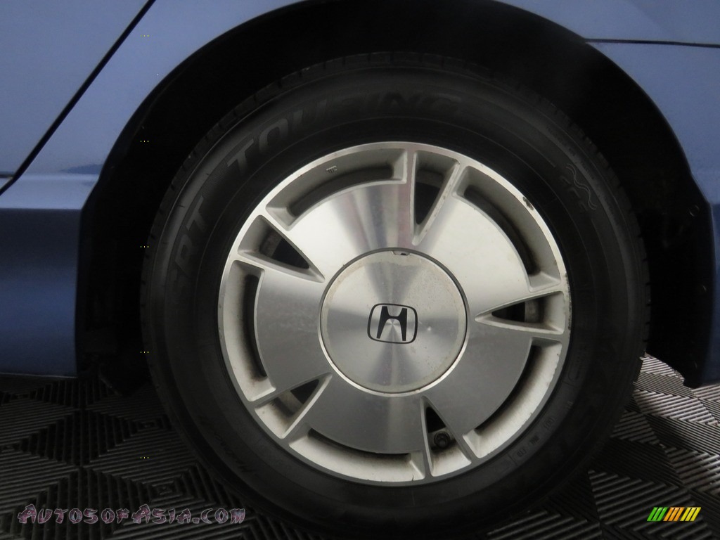 2010 Civic Hybrid Sedan - Atomic Blue Metallic / Gray photo #19