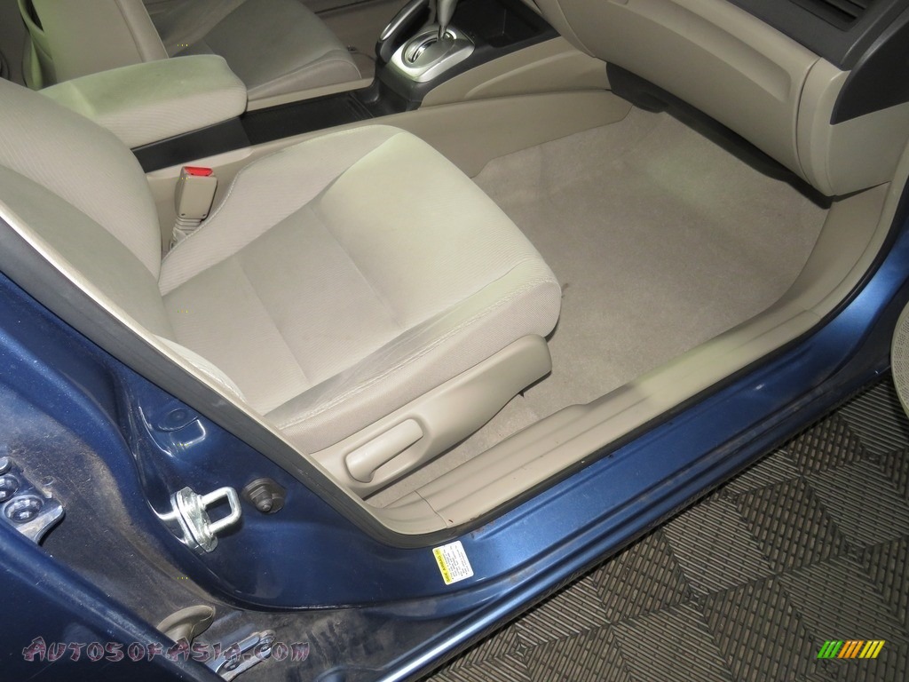 2010 Civic Hybrid Sedan - Atomic Blue Metallic / Gray photo #29