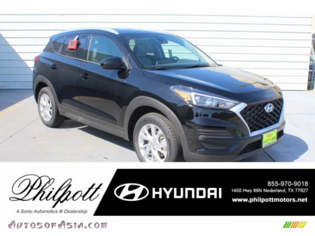 Black Noir Pearl / Gray Hyundai Tucson SEL