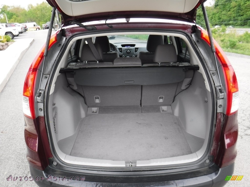 2013 CR-V EX AWD - Basque Red Pearl II / Gray photo #22