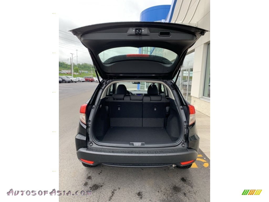 2019 HR-V LX AWD - Crystal Black Pearl / Black photo #20
