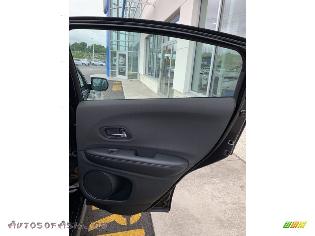 2019 HR-V LX AWD - Crystal Black Pearl / Black photo #22
