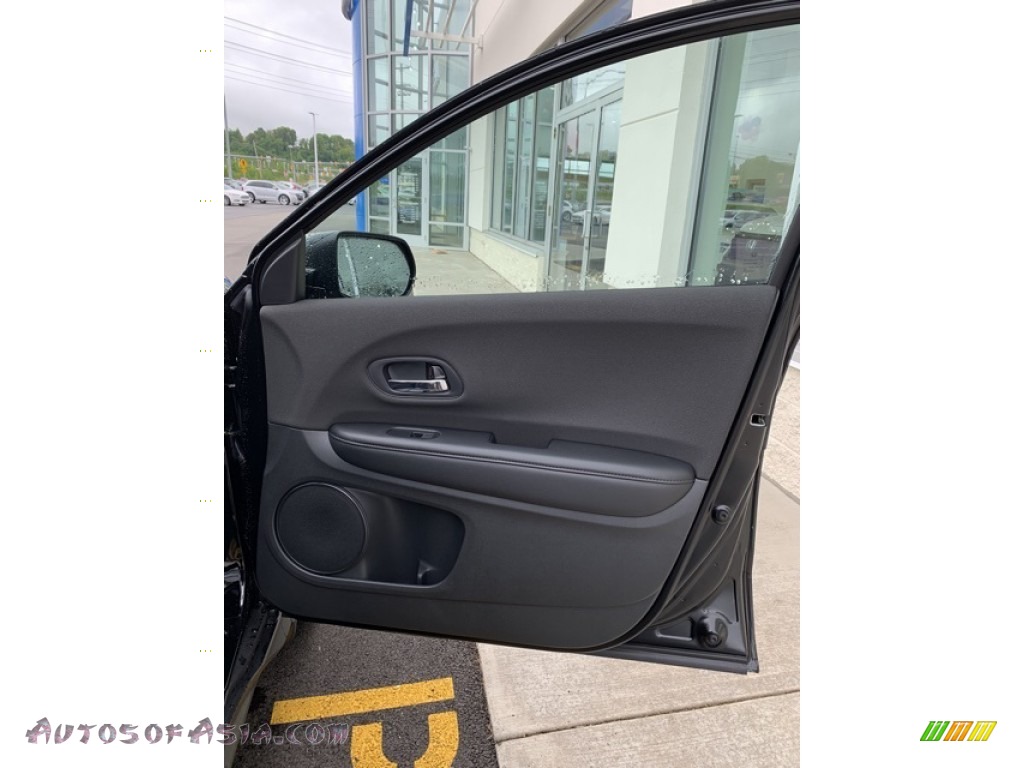 2019 HR-V LX AWD - Crystal Black Pearl / Black photo #25