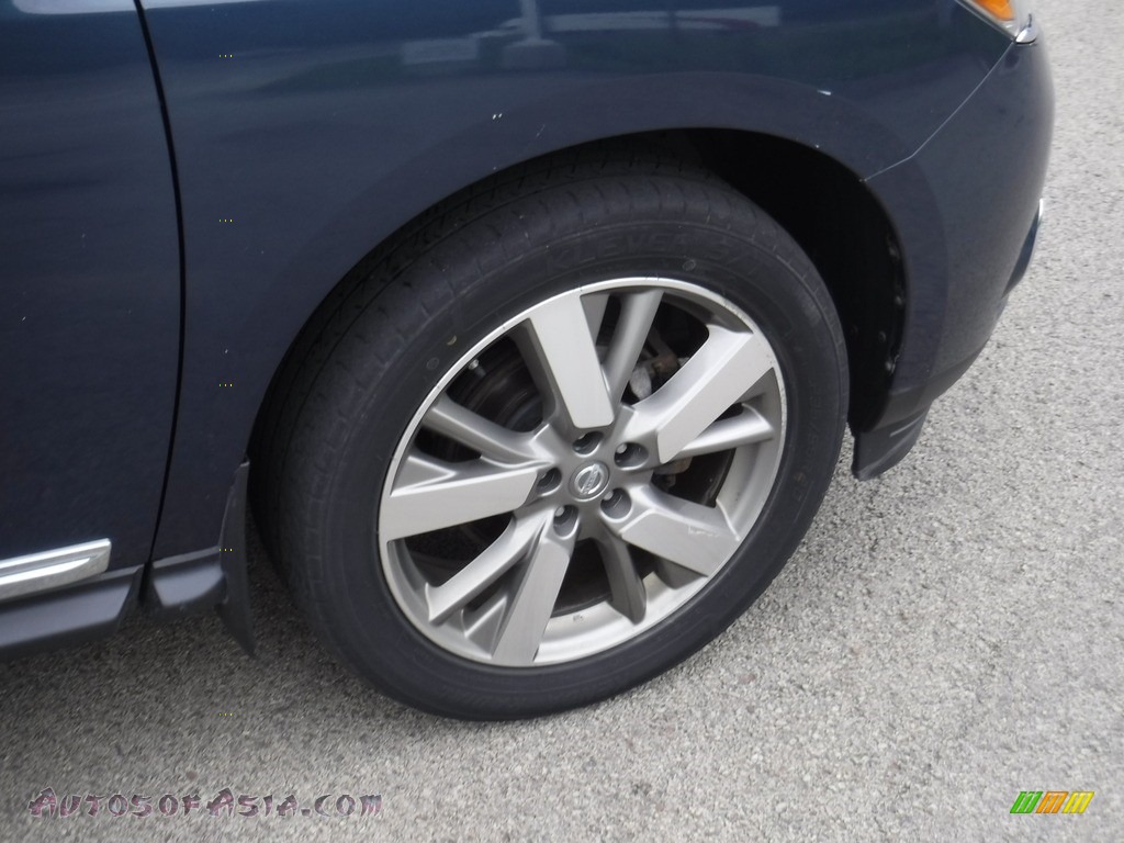 2014 Pathfinder Platinum AWD - Dark Slate / Charcoal photo #3