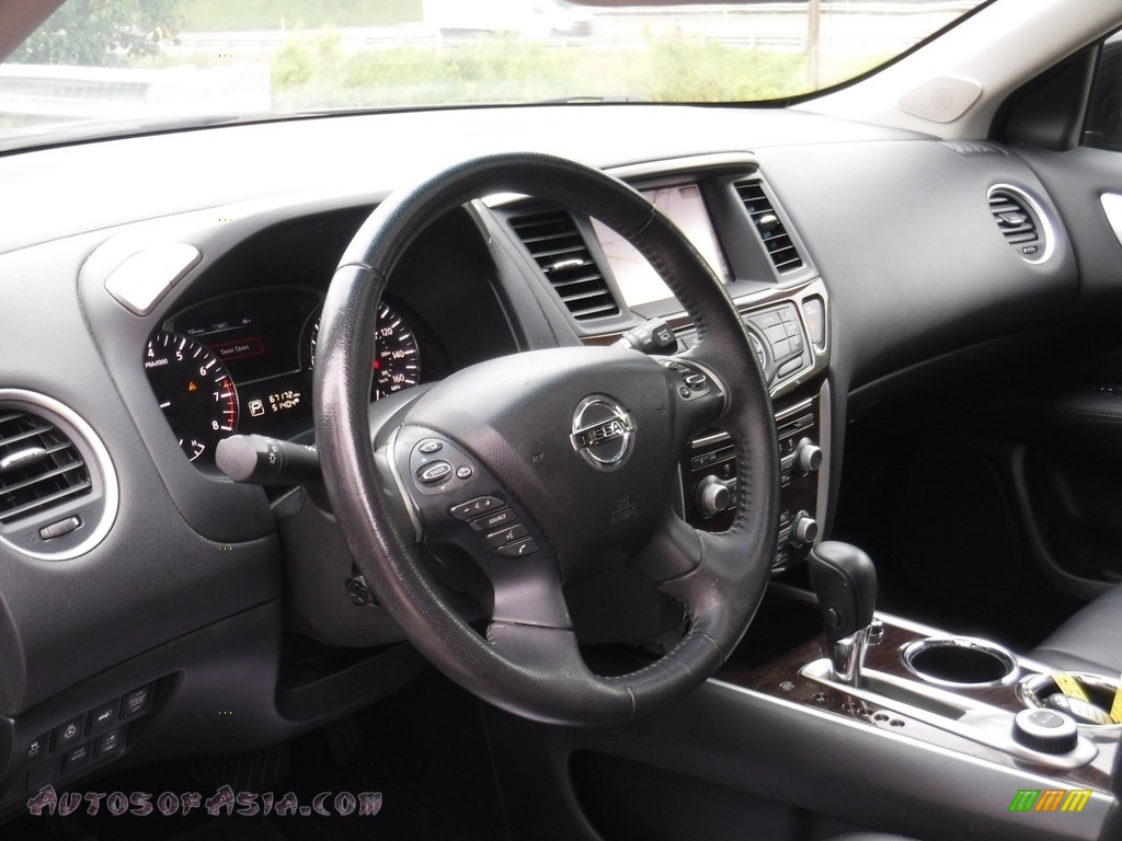2014 Pathfinder Platinum AWD - Dark Slate / Charcoal photo #14