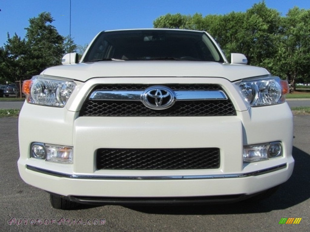 2011 4Runner Limited 4x4 - Blizzard White Pearl / Black Leather photo #4