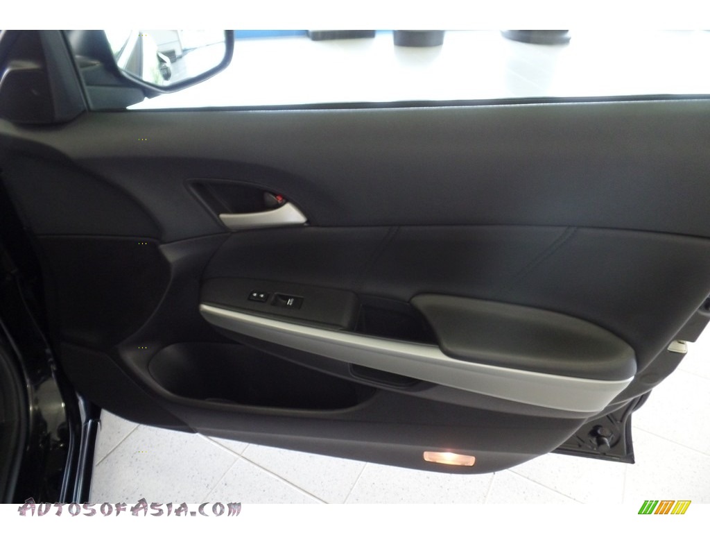 2009 Accord EX-L Sedan - Crystal Black Pearl / Black photo #14