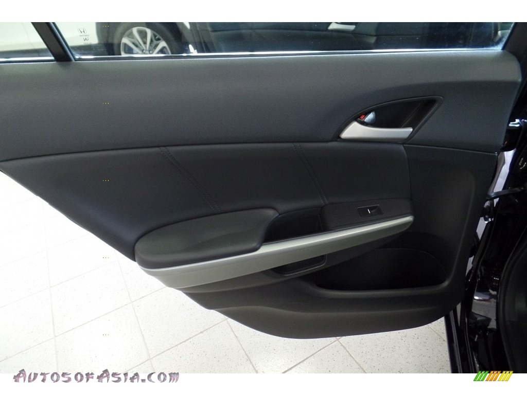 2009 Accord EX-L Sedan - Crystal Black Pearl / Black photo #23