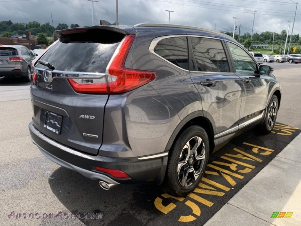 2019 CR-V Touring AWD - Modern Steel Metallic / Gray photo #5