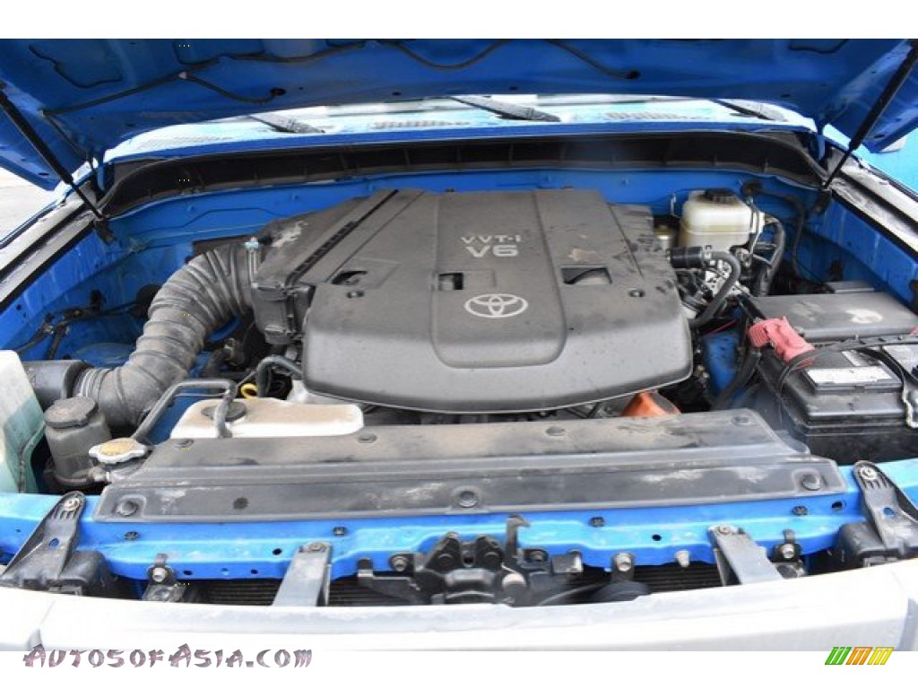 2007 FJ Cruiser 4WD - Voodoo Blue / Dark Charcoal photo #9