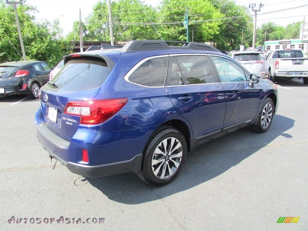 2017 Outback 3.6R Limited - Lapis Blue Pearl / Warm Ivory photo #6