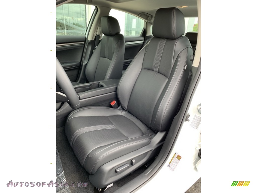 2019 Civic EX-L Sedan - Platinum White Pearl / Black photo #14