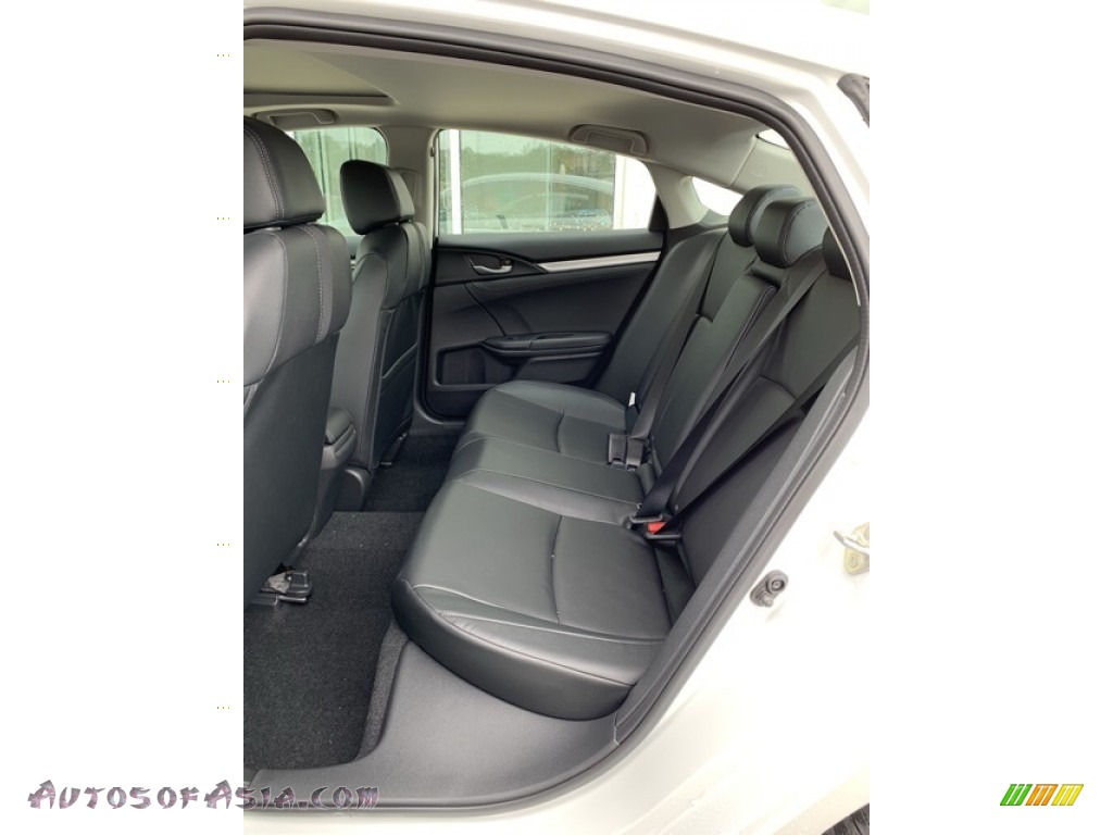 2019 Civic EX-L Sedan - Platinum White Pearl / Black photo #19