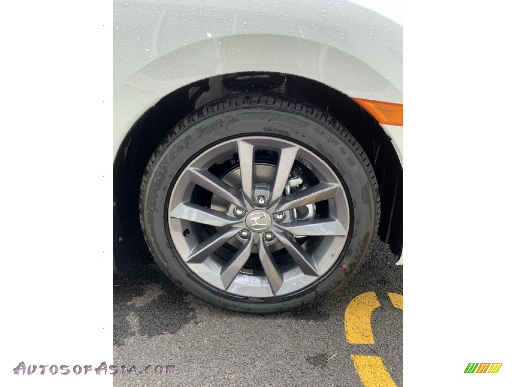 2019 Civic EX-L Sedan - Platinum White Pearl / Black photo #29
