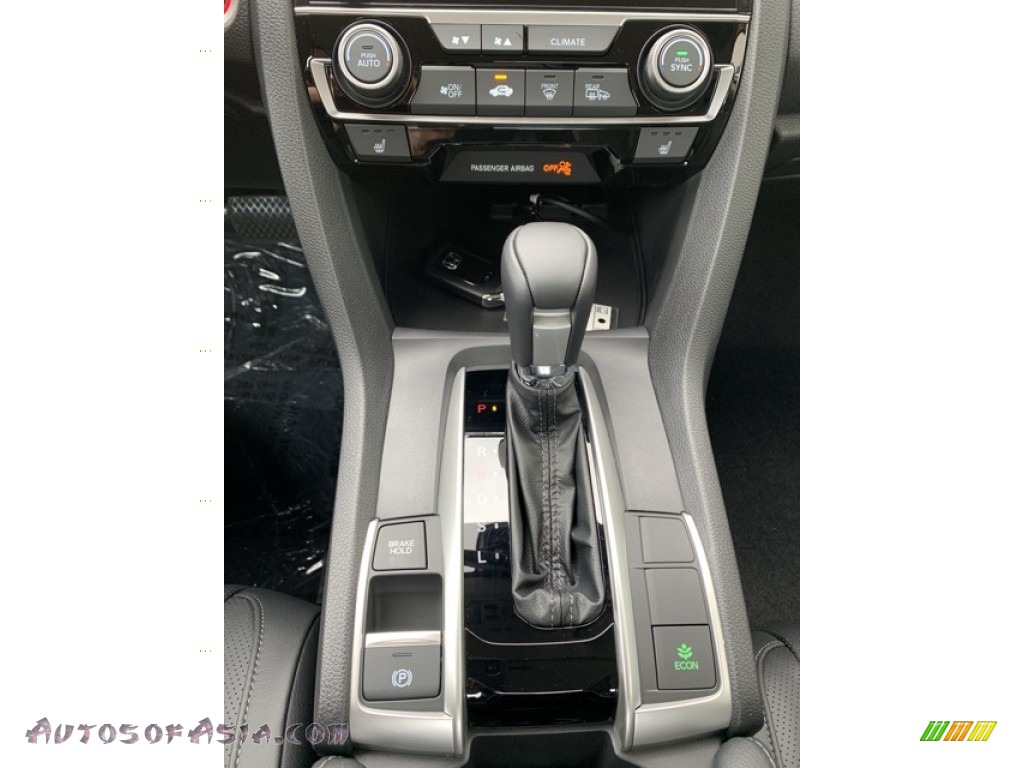 2019 Civic EX-L Sedan - Platinum White Pearl / Black photo #33