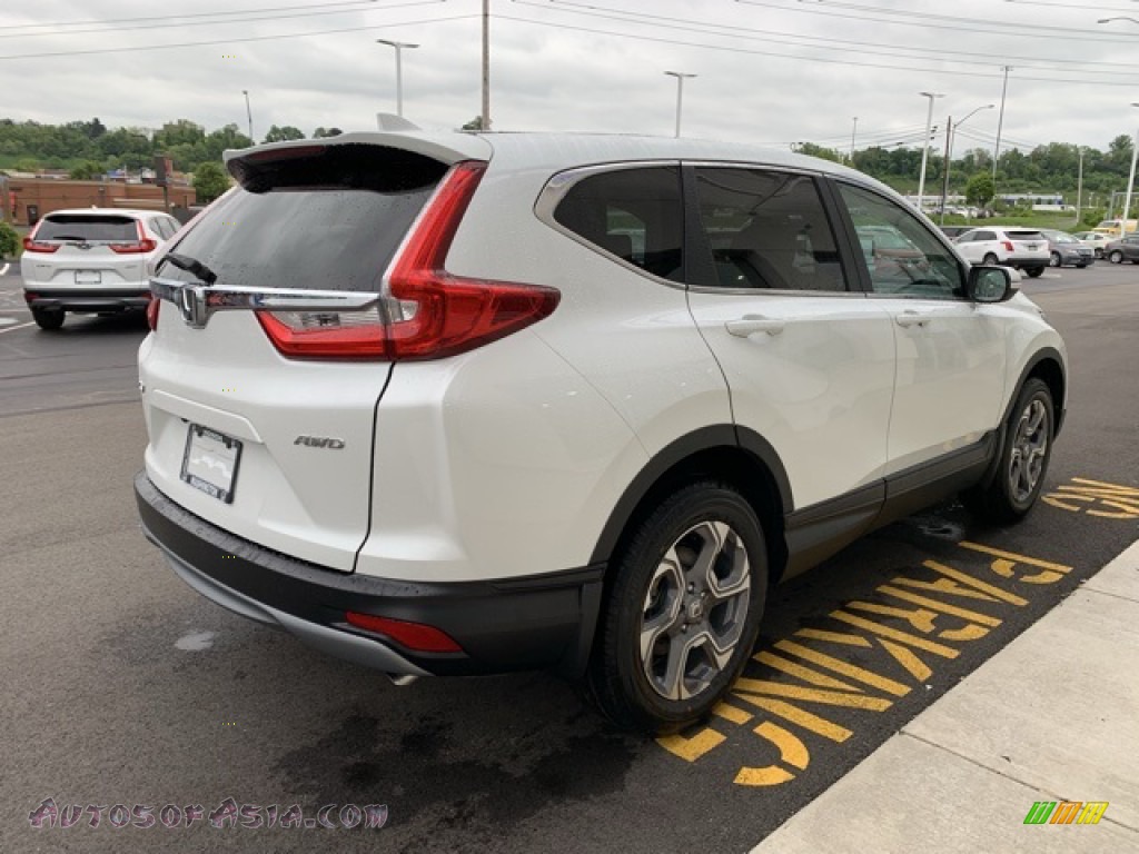 2019 CR-V EX-L AWD - Platinum White Pearl / Gray photo #5