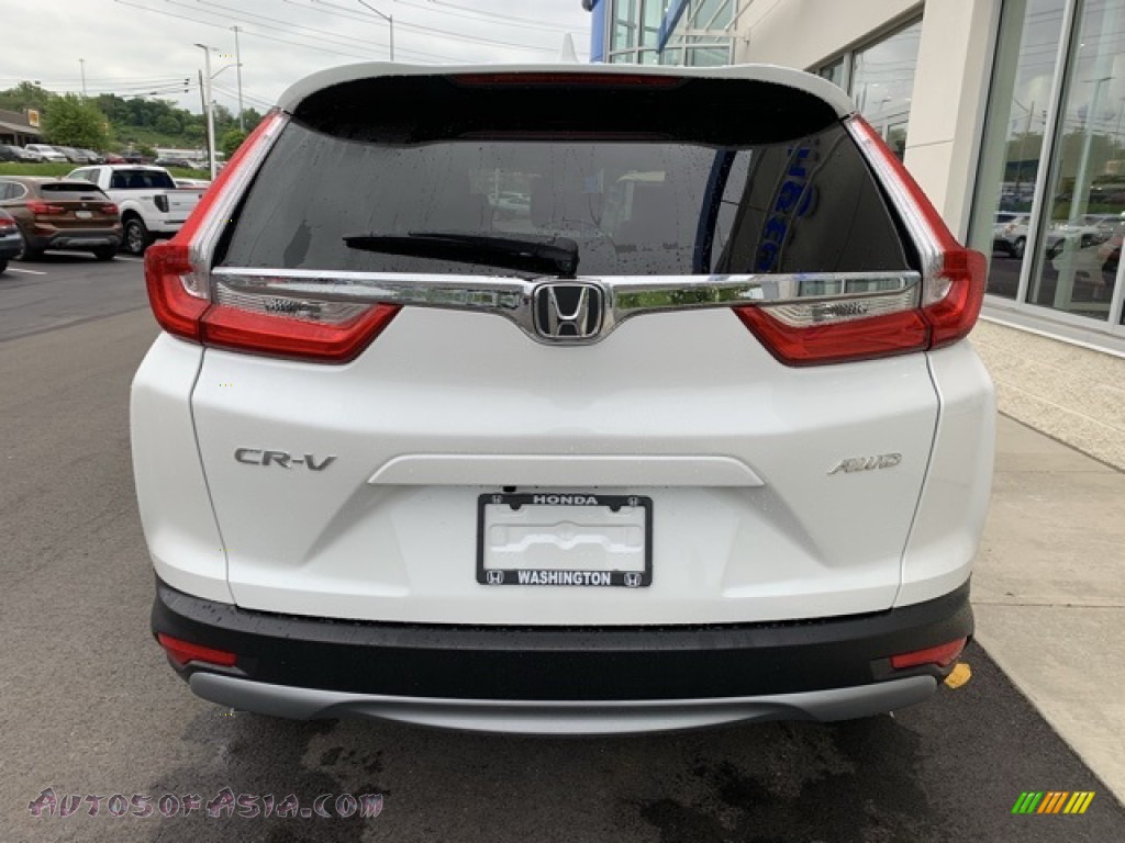 2019 CR-V EX-L AWD - Platinum White Pearl / Gray photo #6