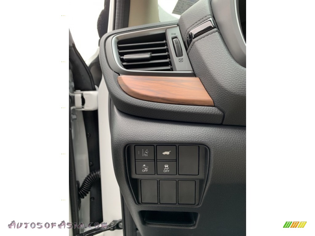 2019 CR-V EX-L AWD - Platinum White Pearl / Gray photo #12
