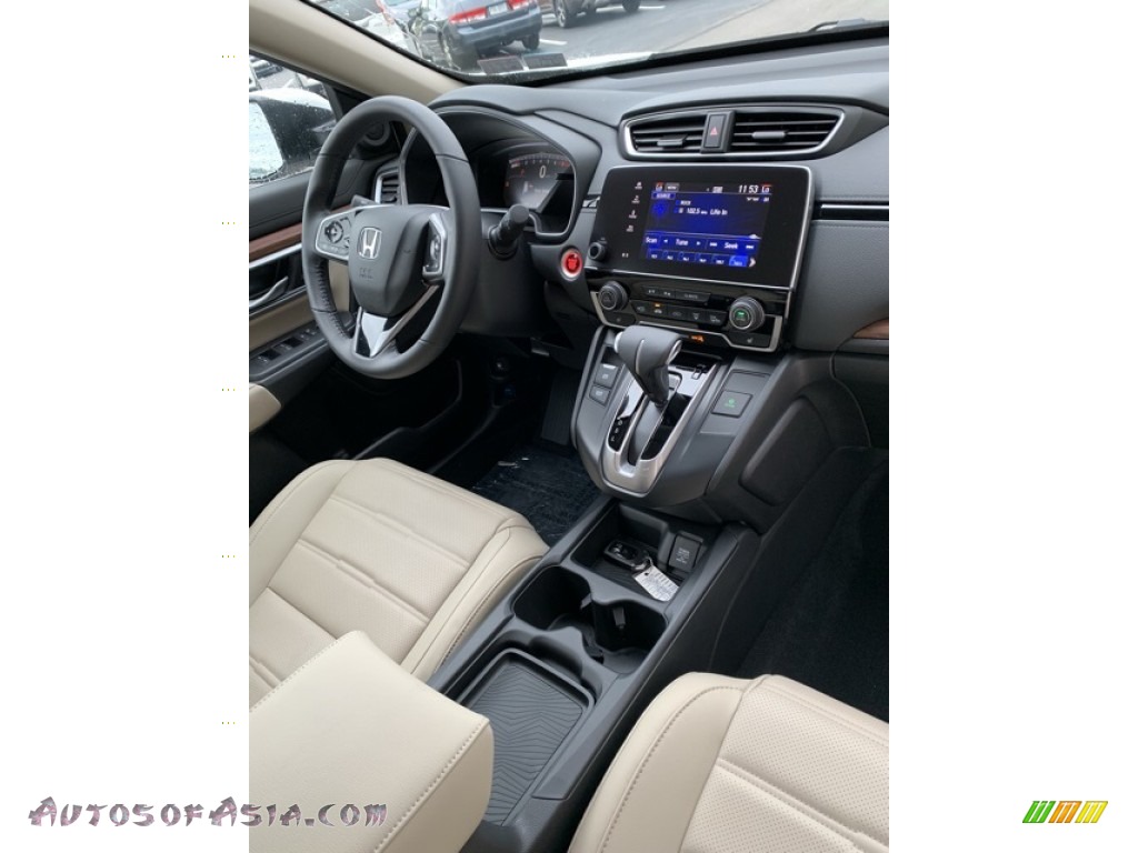 2019 CR-V EX-L AWD - Platinum White Pearl / Gray photo #29