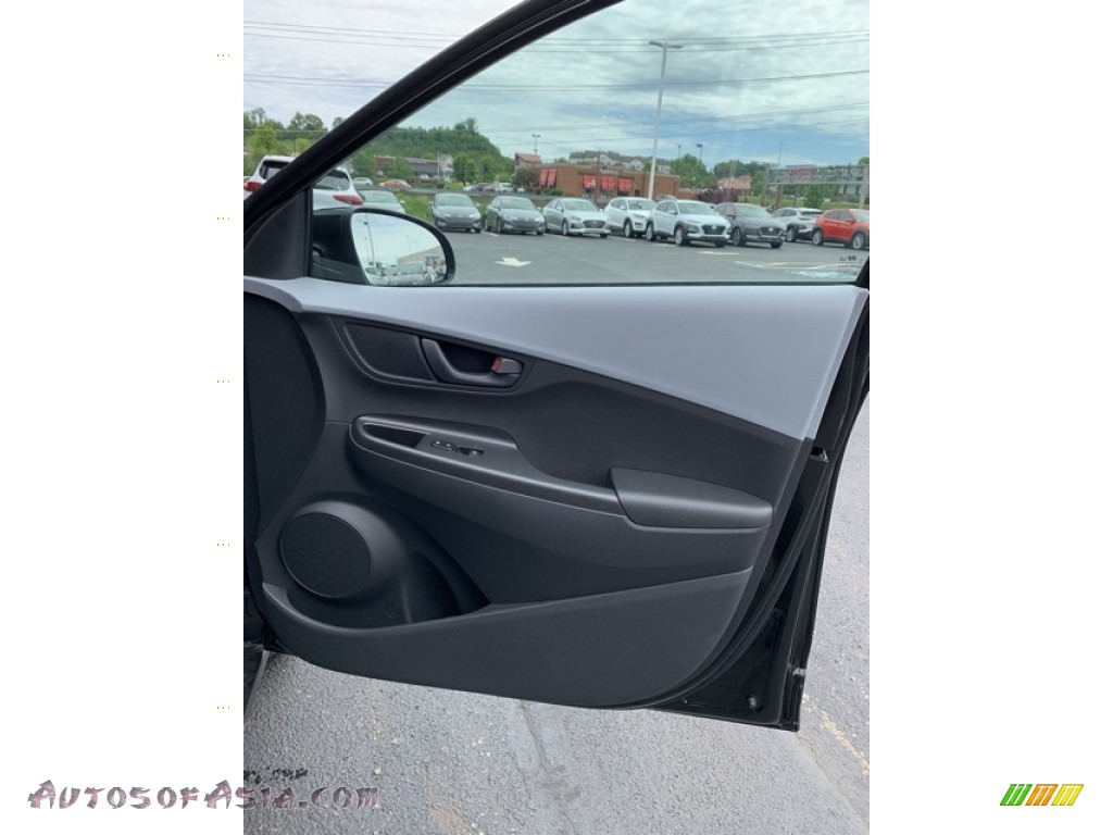 2019 Kona SE AWD - Ultra Black / Black photo #27