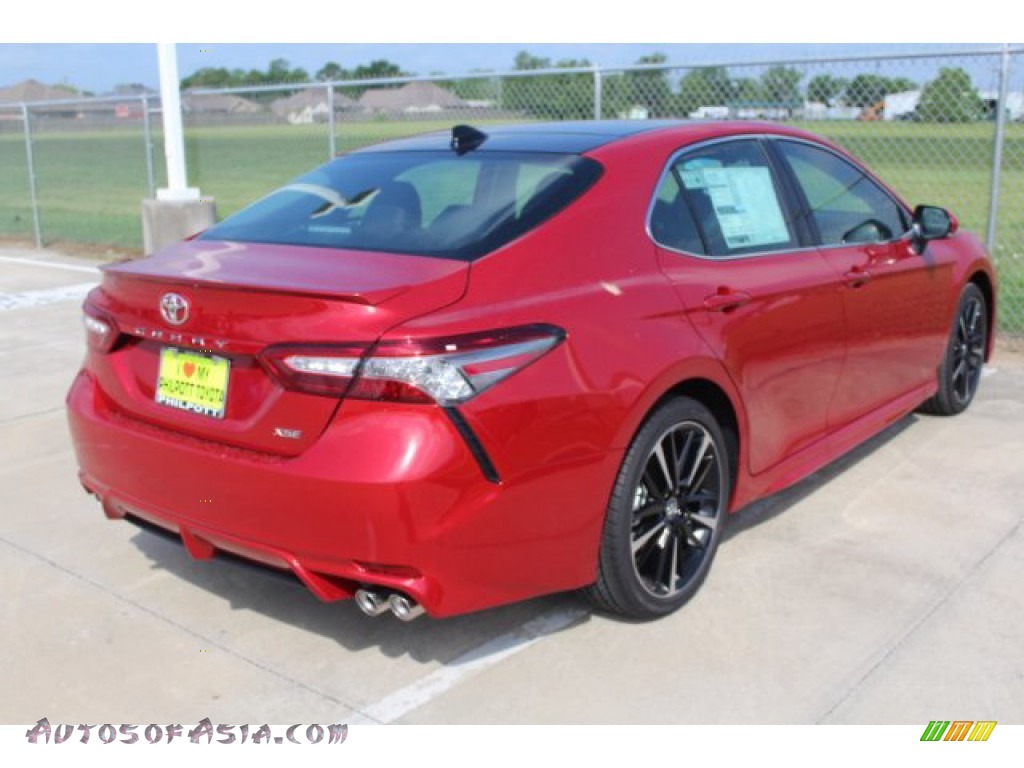 2019 Camry XSE - Supersonic Red / Black photo #8