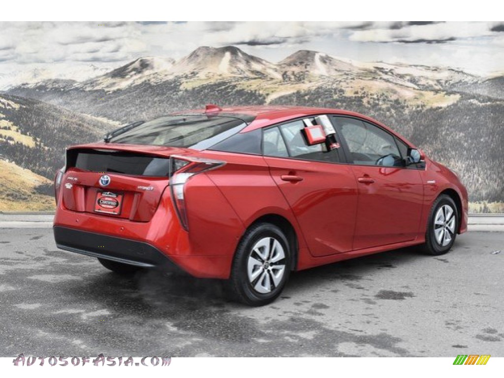 2016 Prius Four - Hypersonic Red / Black photo #3