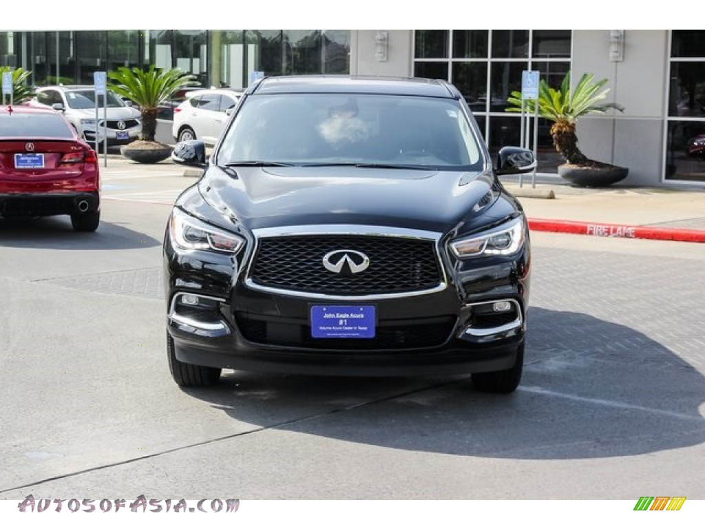 2019 QX60 Luxe AWD - Imperial Black / Graphite photo #2