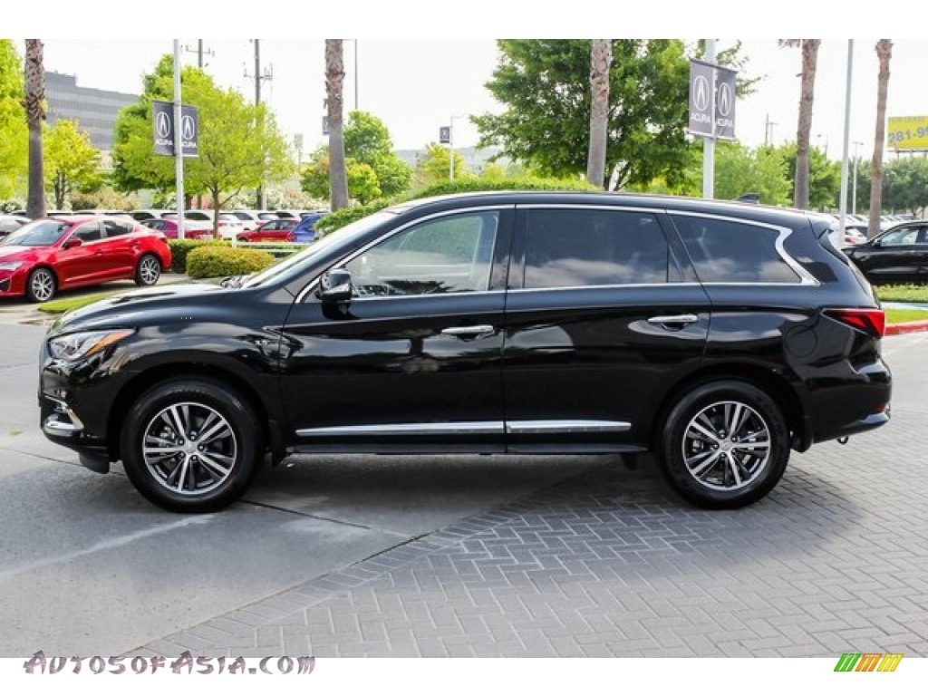2019 QX60 Luxe AWD - Imperial Black / Graphite photo #4