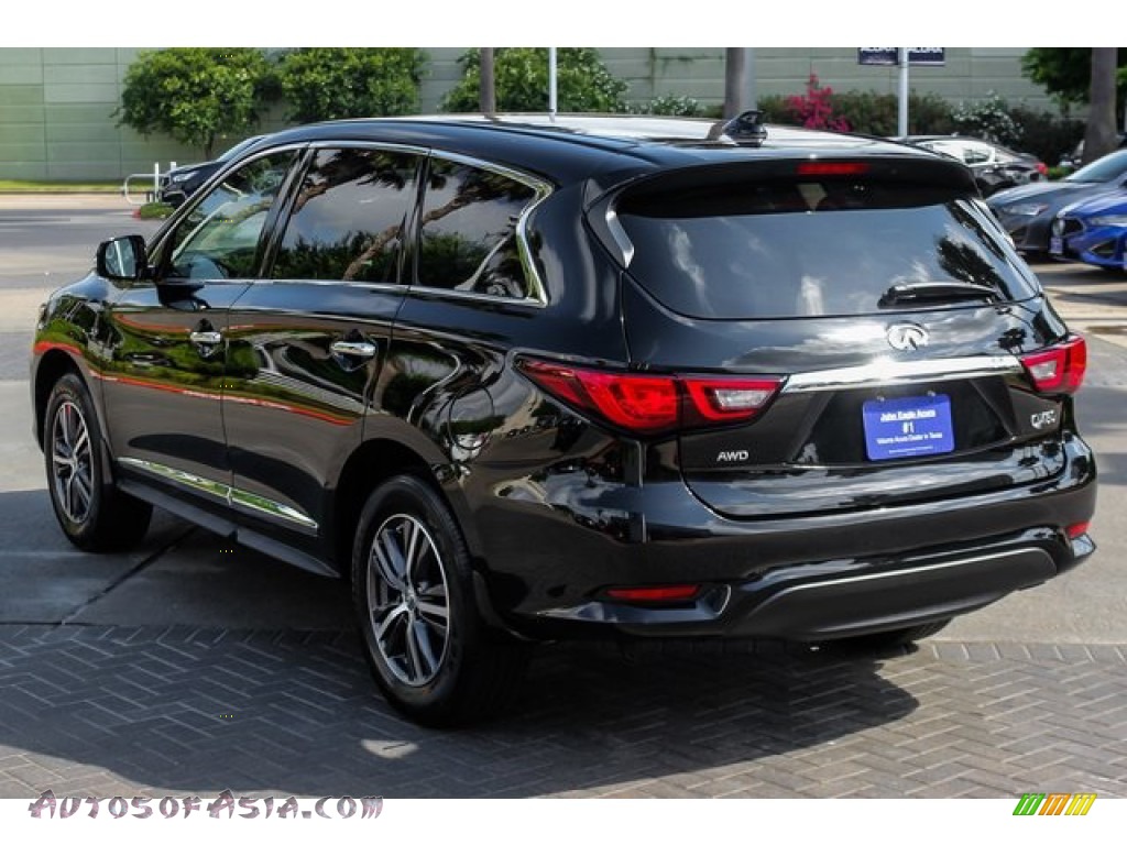 2019 QX60 Luxe AWD - Imperial Black / Graphite photo #5