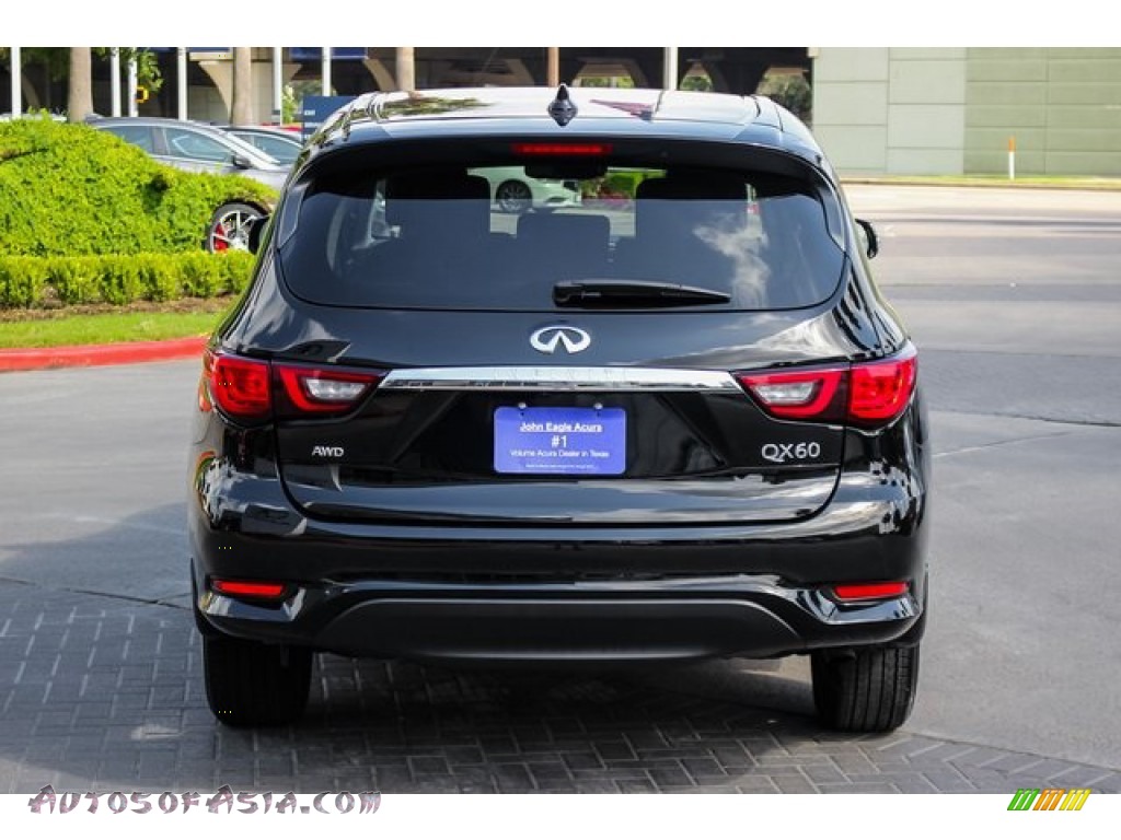 2019 QX60 Luxe AWD - Imperial Black / Graphite photo #6