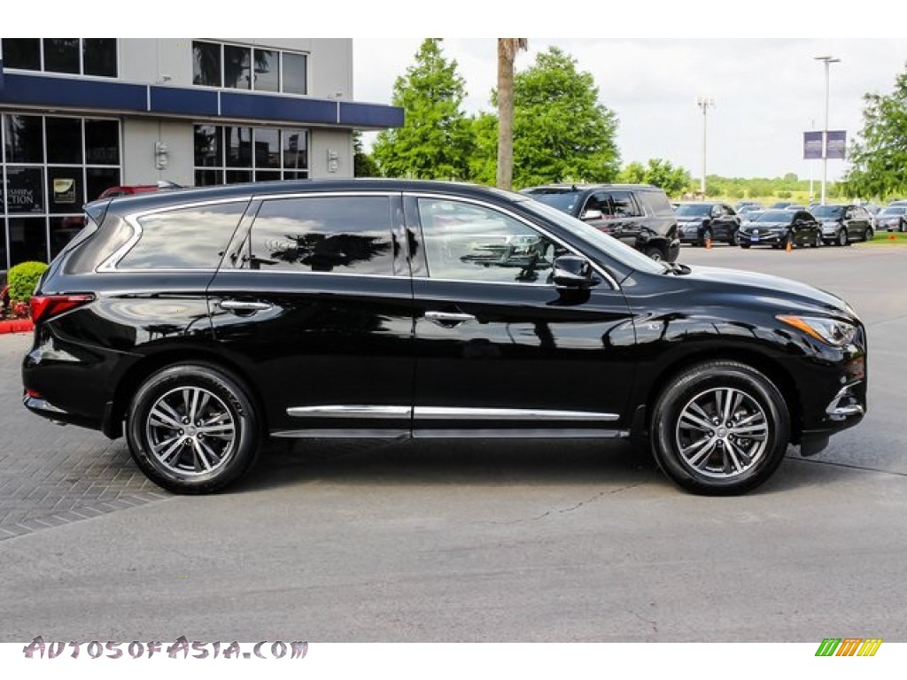 2019 QX60 Luxe AWD - Imperial Black / Graphite photo #8
