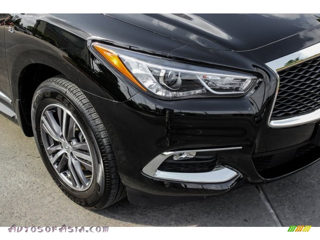 2019 QX60 Luxe AWD - Imperial Black / Graphite photo #12