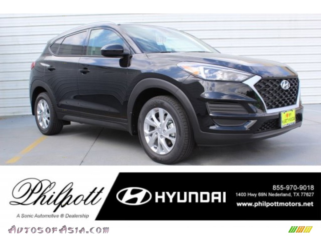 Black Noir Pearl / Gray Hyundai Tucson Value