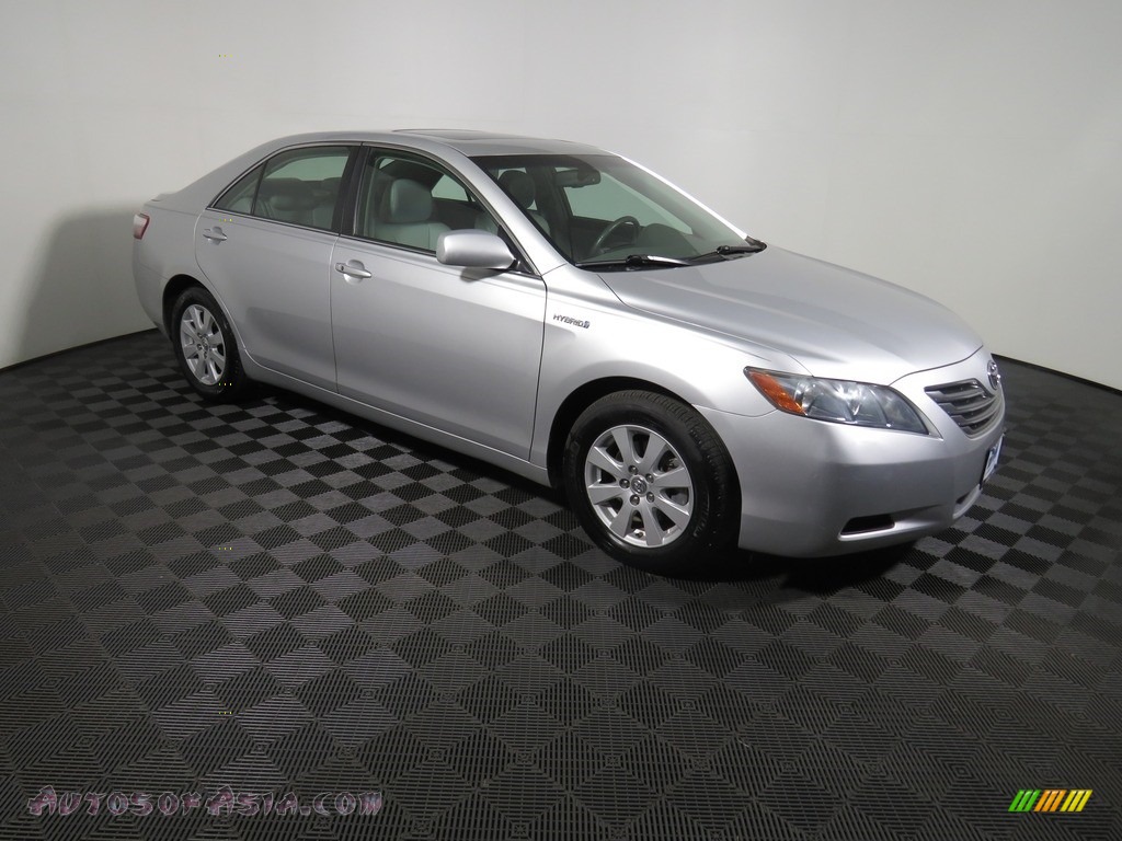 2008 Camry Hybrid - Classic Silver Metallic / Bisque photo #2