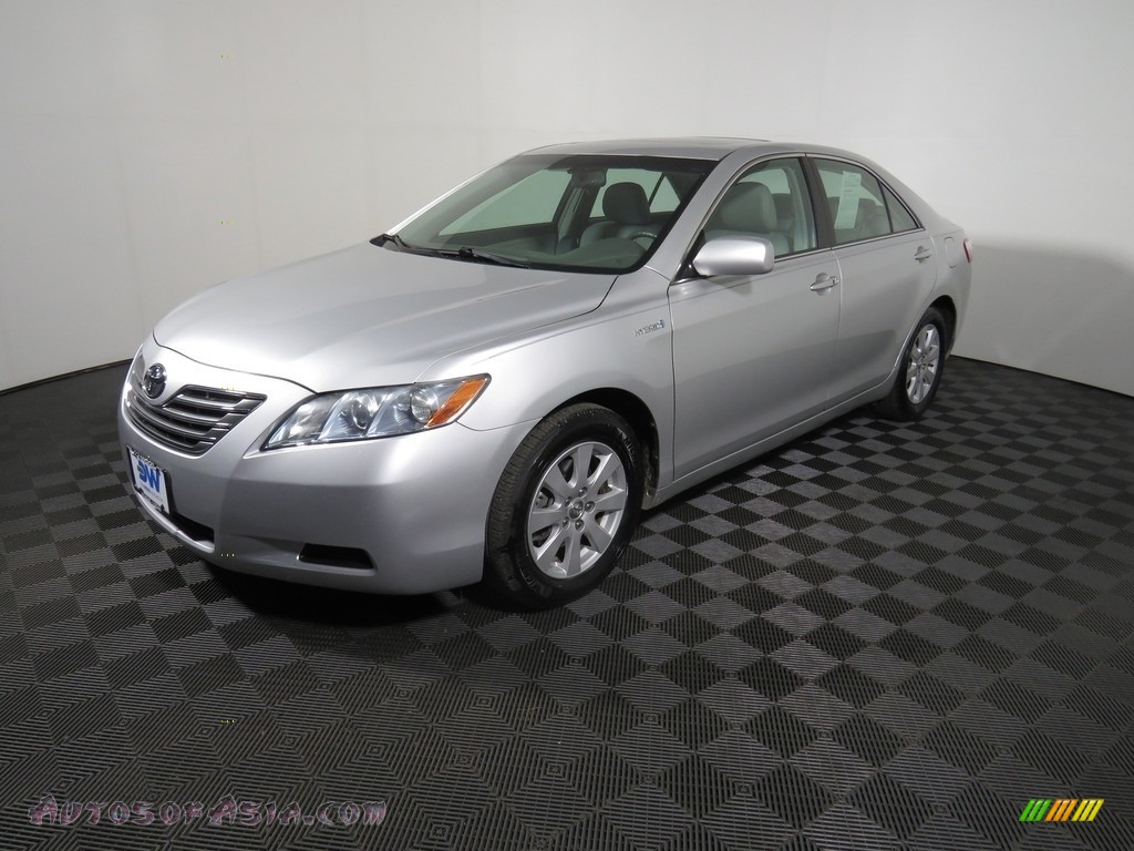 2008 Camry Hybrid - Classic Silver Metallic / Bisque photo #7