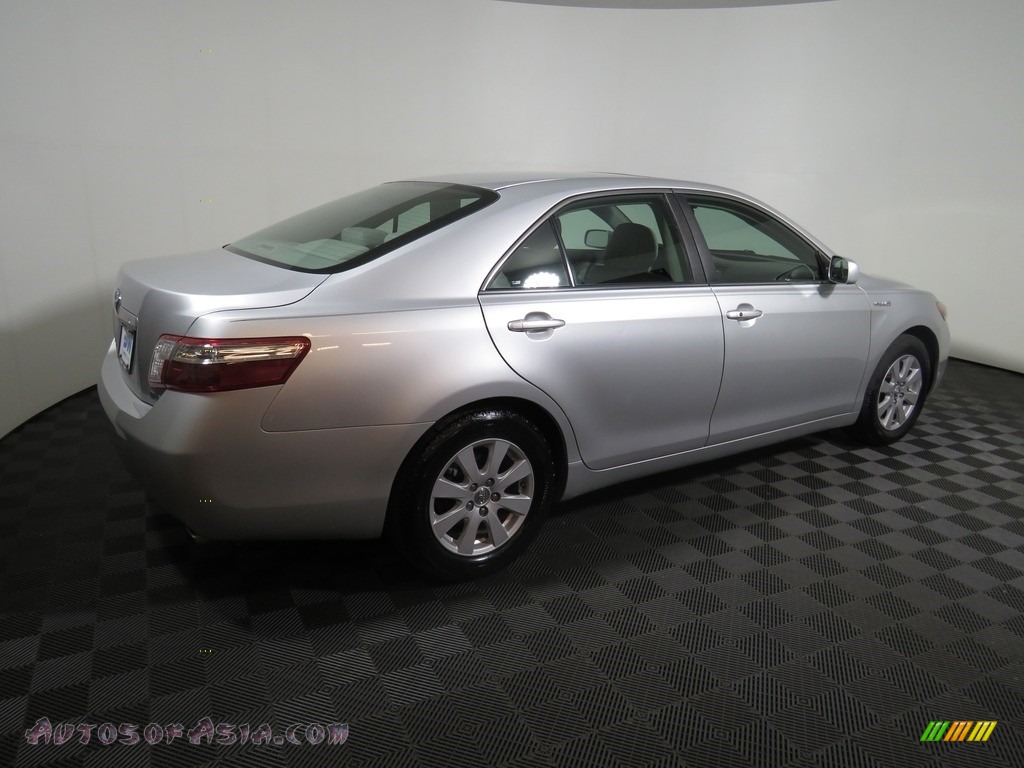 2008 Camry Hybrid - Classic Silver Metallic / Bisque photo #14