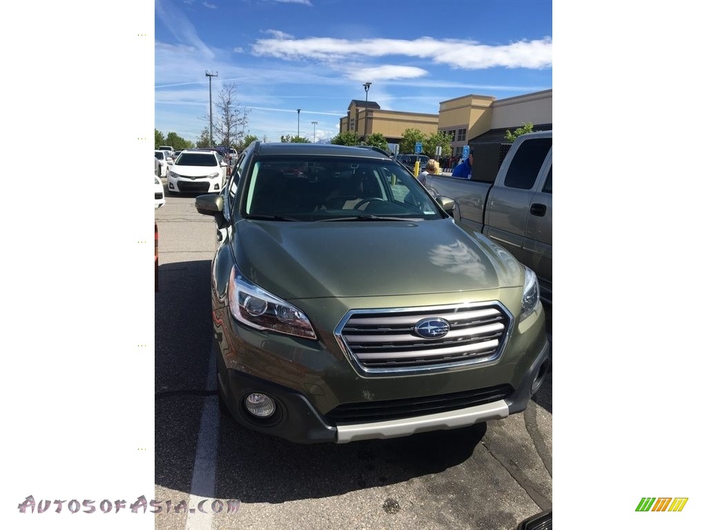 2017 Outback 2.5i Touring - Wilderness Green Metallic / Java Brown photo #44
