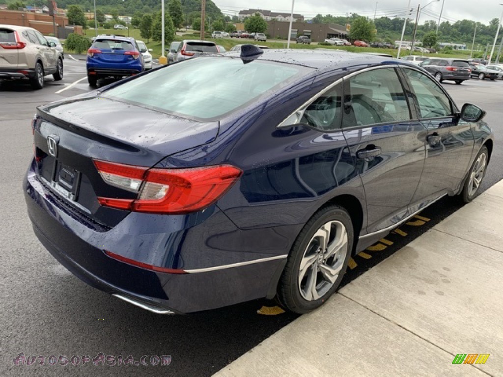 2019 Accord EX Sedan - Obsidian Blue Pearl / Gray photo #5