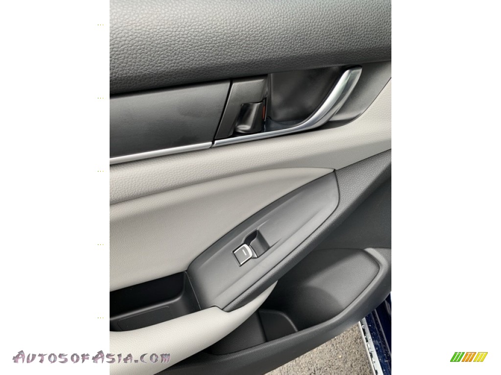 2019 Accord EX Sedan - Obsidian Blue Pearl / Gray photo #17