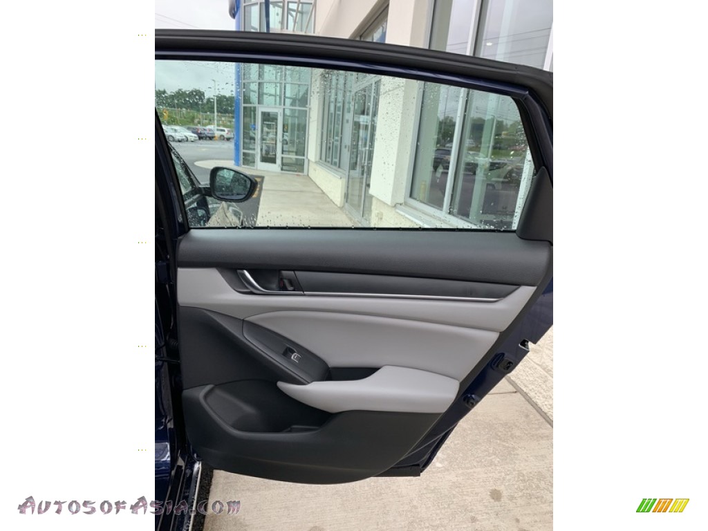 2019 Accord EX Sedan - Obsidian Blue Pearl / Gray photo #22