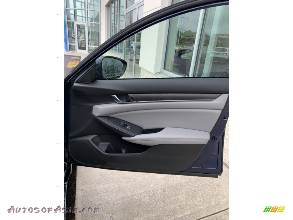 2019 Accord EX Sedan - Obsidian Blue Pearl / Gray photo #25