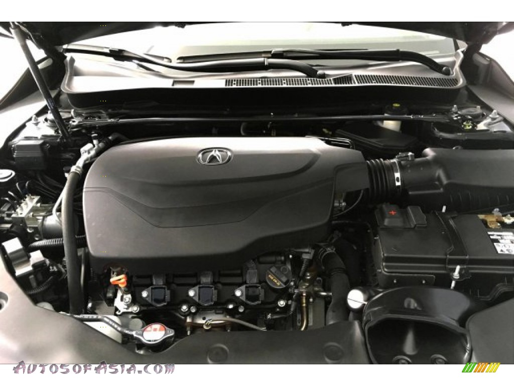 2017 TLX V6 Technology Sedan - Crystal Black Pearl / Graystone photo #9